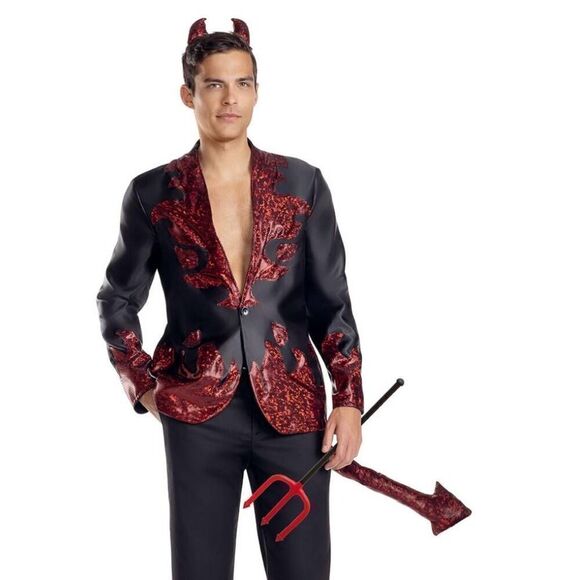 Party King Devil Costume -C - Picture 1 of 7